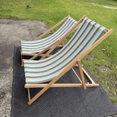 ローンチェア 2脚セット 直接引き渡し lawn chair - メルカリ