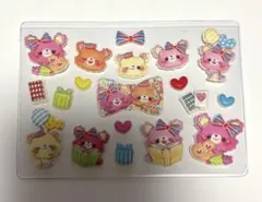 動物 くま ぷっくりシール おすそ分け 当時物 平成レトロ