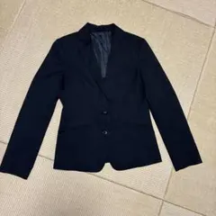 [洗濯機で洗える]シンプル　ブラックスーツ