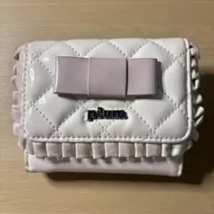 pium 財布 エナメルリボンキルティングミニウォレットのサムネイル