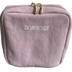 ROSE NOIRE! メイク ピンクポーチ 仕切り付き
