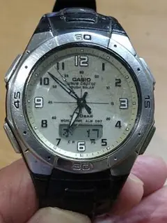 特価!CASIO Wave Ceptor タフソーラー 時計　アナデジ