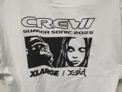 XLARGE X-girl シャツ サマソニ クルーシャツ