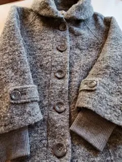 ウール ハーフコート