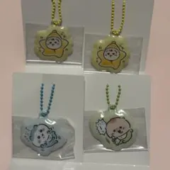 ちいかわベビー　ぷっくりキーホルダー　ハチワレ　うさぎ　くりまんじゅう