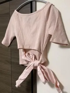 チャコット ノーソーイングニット レディース Vネック M ローズ 新品