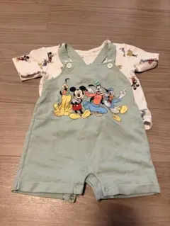 ディズニーベビー　Tシャツ&ロンパースセットアップ