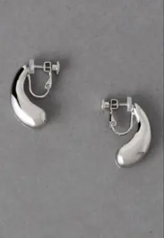 UNITED ARROWS ドロップシェイプ イヤリング