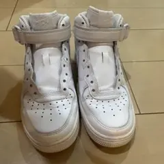 NIKE AIR FORCE 1 MID ホワイト スニーカー