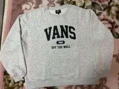 VANS グレー トレーナー 1966 オフ・ザ・ウォール　スウェット