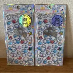 【正規品】KAMIO JAPAN 光るあわわちゃんプチドロップシール　2枚