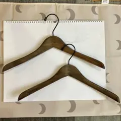 木製ハンガー　2本組