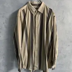 CHAPS チャップス ラルフローレン ストライプ 長袖 シャツ