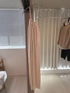 【kastane】ロングキャミワンピース アイボリー