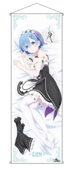 売却 リゼロ エミリア 等身大タペストリー ローソンLOPPI.H - メルカリ