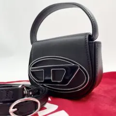 【✨未使用級】 ディーゼル ショルダーバッグ 1DR XS 2way レザー 黒