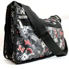 レスポートサック　ショルダーバッグ　ディズニーコラボ　ミニー　ナイロン