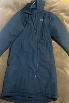UNDER ARMOUR フード付きロングコート XL