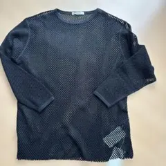 新品未使用　PHEENYフィーニーBULKY WOOL MESH BLACKのサムネイル