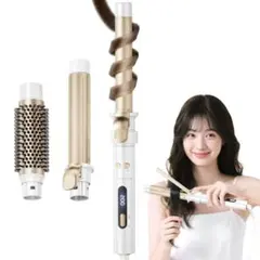 美品ANLAN3IN1ヘアアイロン送料込み
