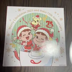 不二家 ペコちゃん 2025 クリスマスプレート 75周年記念のサムネイル
