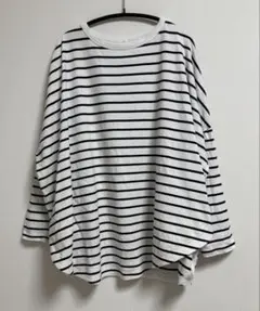 【AMERICAN HOLIC】ボーダーカットソー
