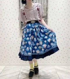 axes femme POETIQUE バルーンフェストフリルスカート