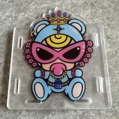 王冠ヒスミニクマのブルーアクリルペン立て♪新品♪