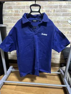 XLARGE ネイビー ポロシャツ S