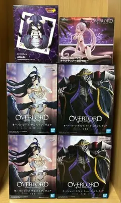 【6体】オーバーロード フィギュア セット