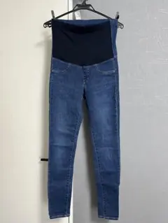 【美品】UNIQLO マタニティ デニム風レギンス Sサイズ