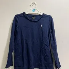 【着用回数3回】ポロラルフローレン　長袖Tシャツ　紺　120