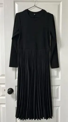 プリーツワンピース ロングワンピース