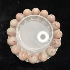 辰砂　天然石ブレスレット　パワーストーン