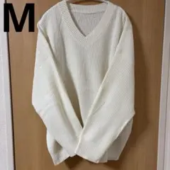 SHEIN Vネック 長袖 セーター M