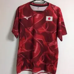 MIZUNO　日本国旗　シャツ　トレーニングシャツ　トップスのサムネイル