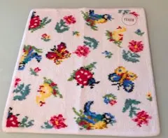 タオルハンカチ　フェイラー　ハイジ　ホワイト