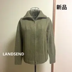 グリーン カーディガン