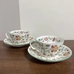 MINTON ミントン ハドンホール カップ&ソーサー 2客