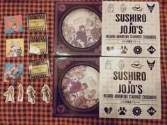 SUSHIRO x JOJO'S コラボプレート、ステッカー、ピック