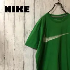 激レア　ナイキ　レアカラー　スウォッシュ　ビッグロゴ　半袖Tシャツ　M