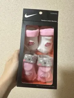 Nike 新生児用靴下 4足セット 0-6ヶ月