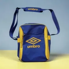 UMBRO アンブロ ショルダーバッグ Y2K テック ブルー×イエロー00sのサムネイル