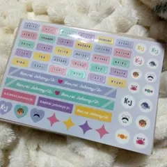 なにわ男子等　ステッカー