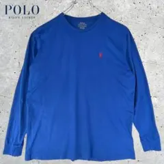 美品 ポロラルフローレンPOLORALPHLAUREN ロンT長袖カットソーのサムネイル