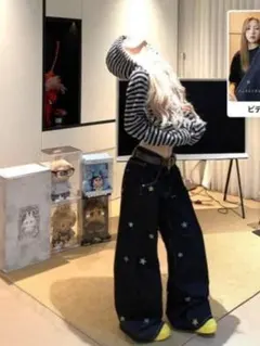 Shein デニム　Mサイズ