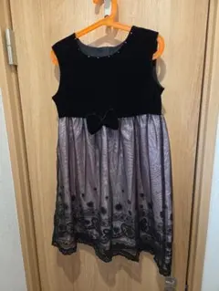 マザウェイズ レース ベロア ワンピース ドレスのサムネイル