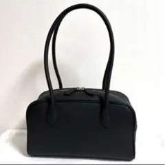 ウィムガゼット インフルエンサーコラボ ワイドボストンBAG ブラック