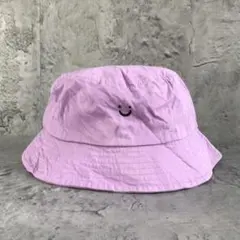 cy572古着　帽子　バケットハット　ハット　紫　90s Y2K
