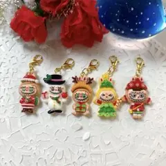 クリスマス☆チャーム(5点セット)
